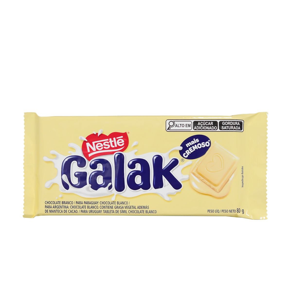Chocolate Nestlé Galak 80g