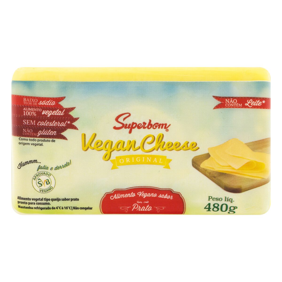 Vegan Cheese Prato Superbom Original 480g