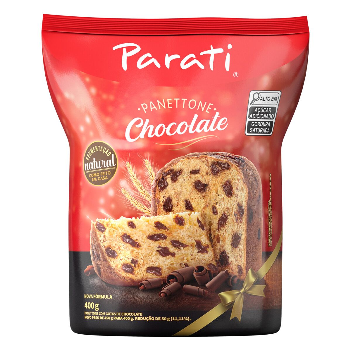 Panettone Parati com Gotas de Chocolate 400g