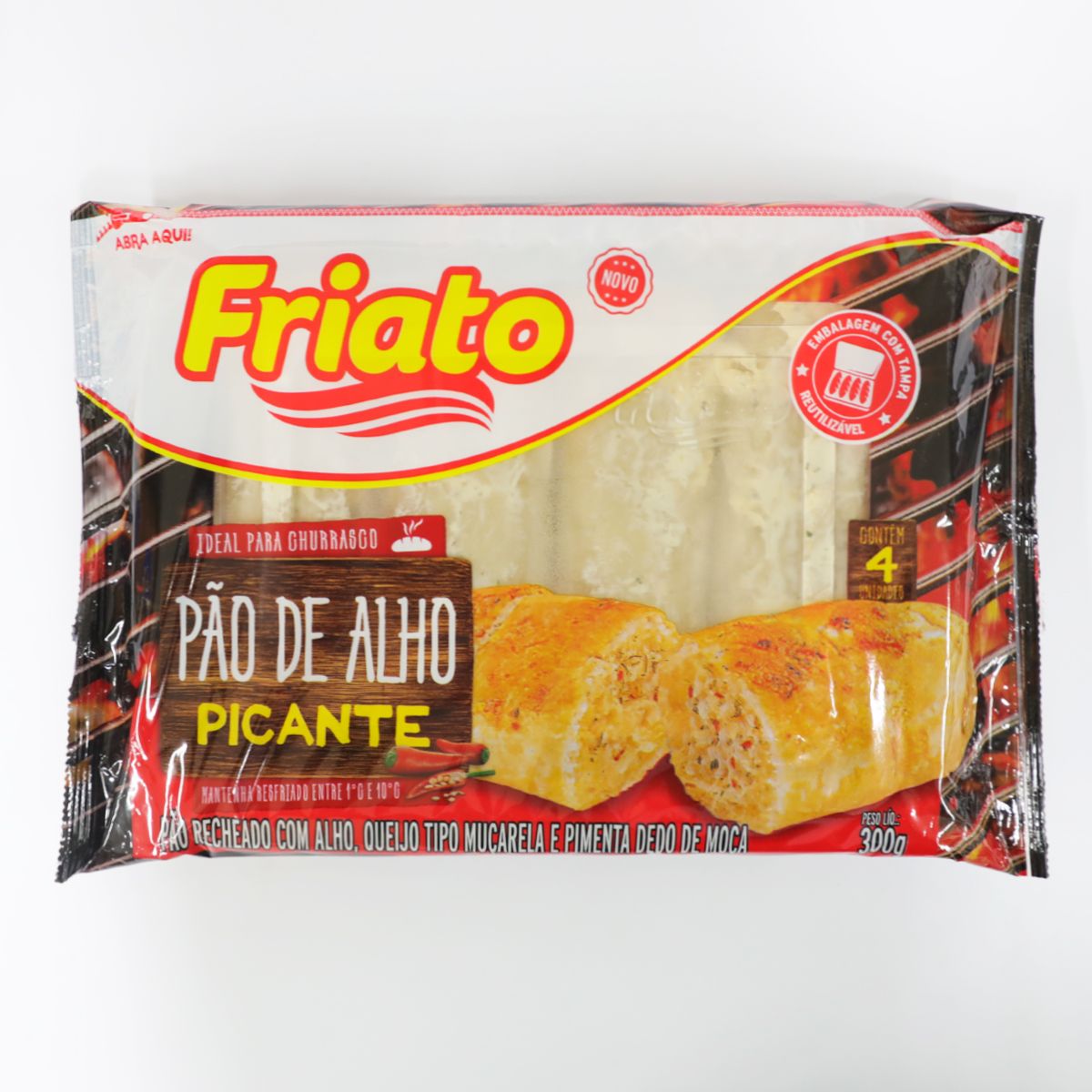 Pão de Alho Picante Friato 300g