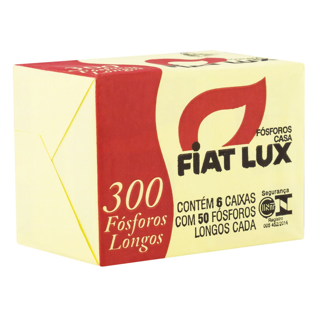 Fósforo de Segurança Longo Fiat Lux 5cm 6 Unidades image number 3