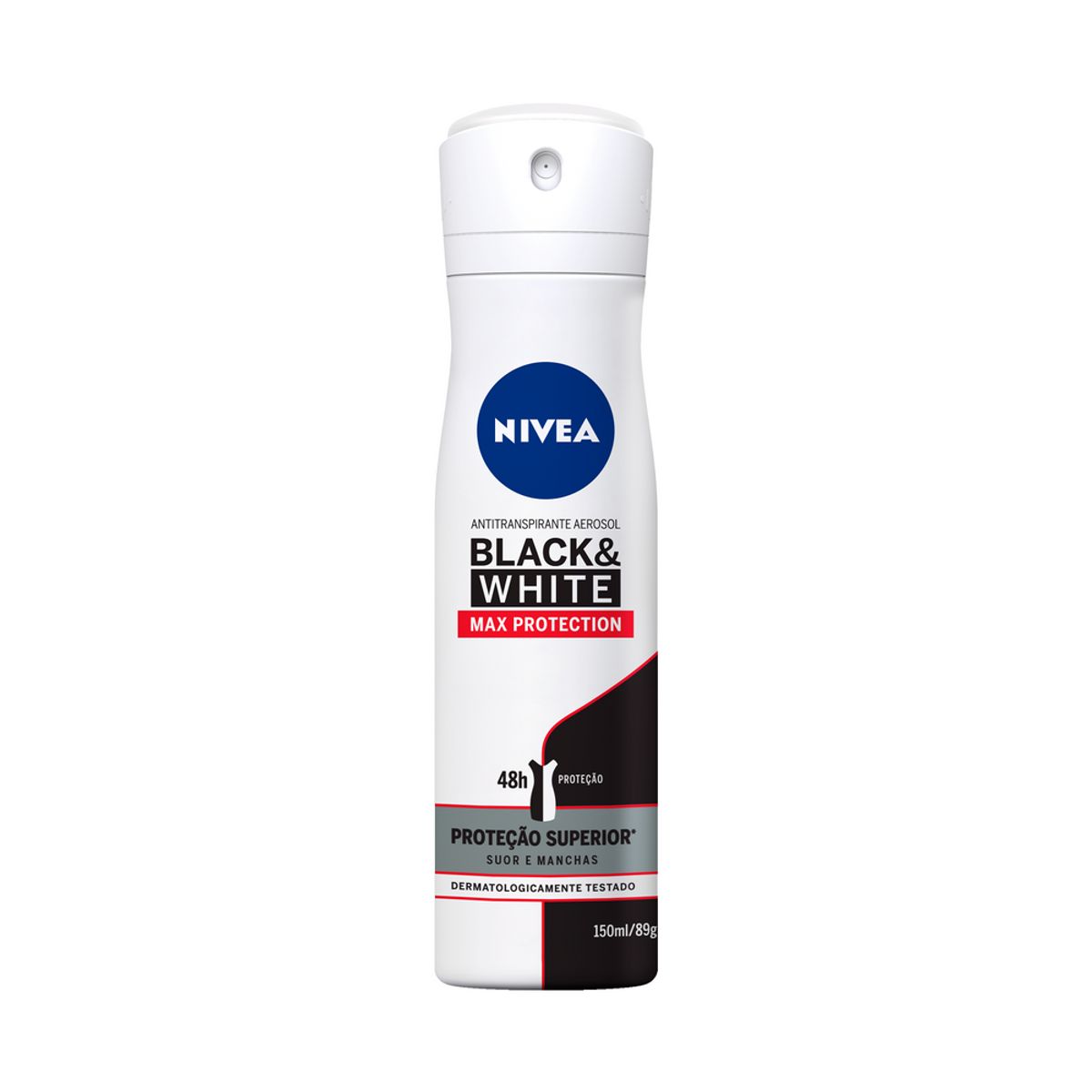 Desodorante Aerossol Nivea Black & White Máxima Proteção 150ml