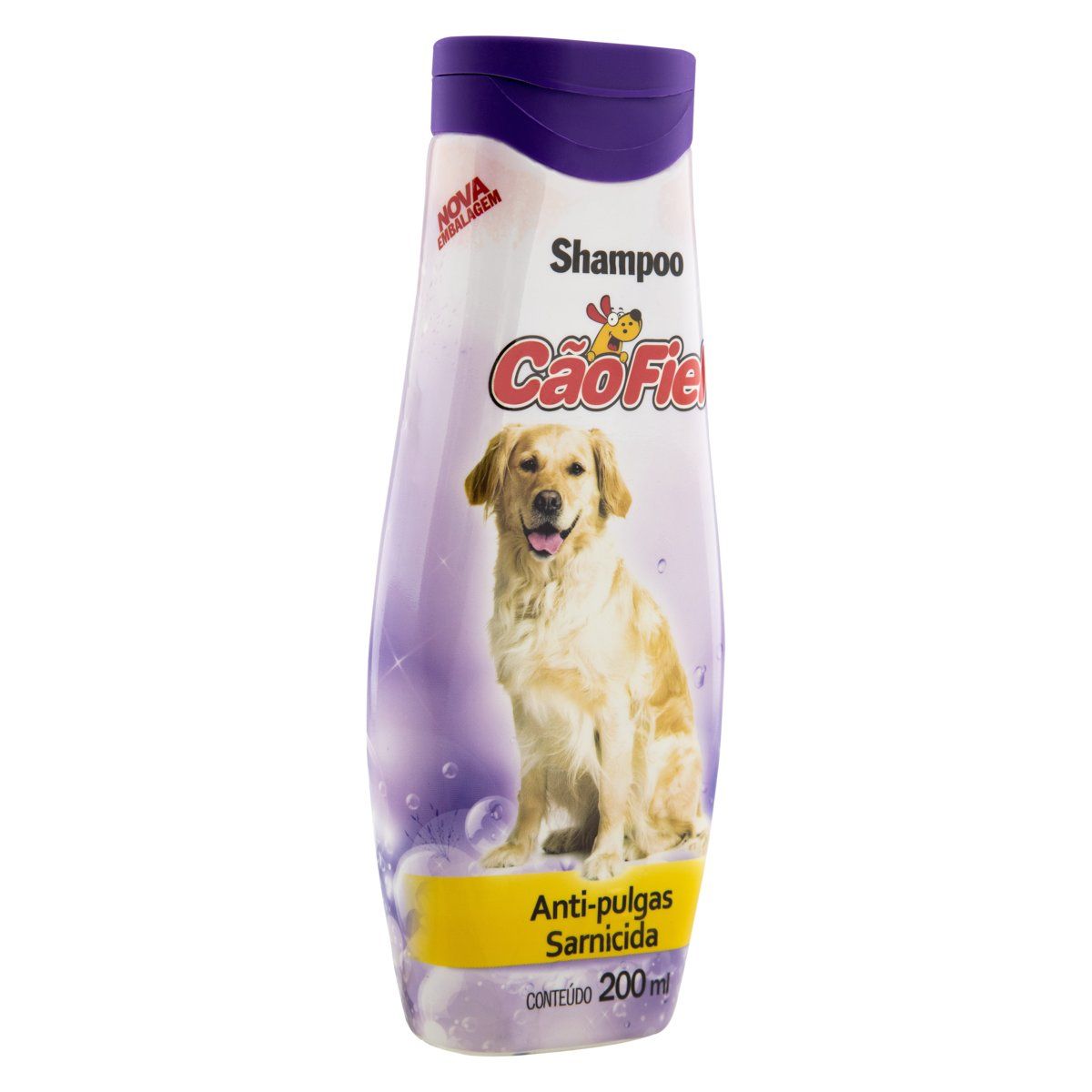 Shampoo para Cães Sarnicida e Anti-Pulgas Cão Fiel Frasco 200ml image number 3