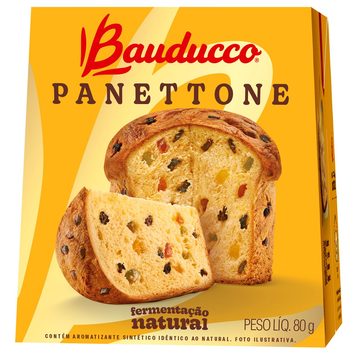 Mini Panettone Bauducco Pacote 80g