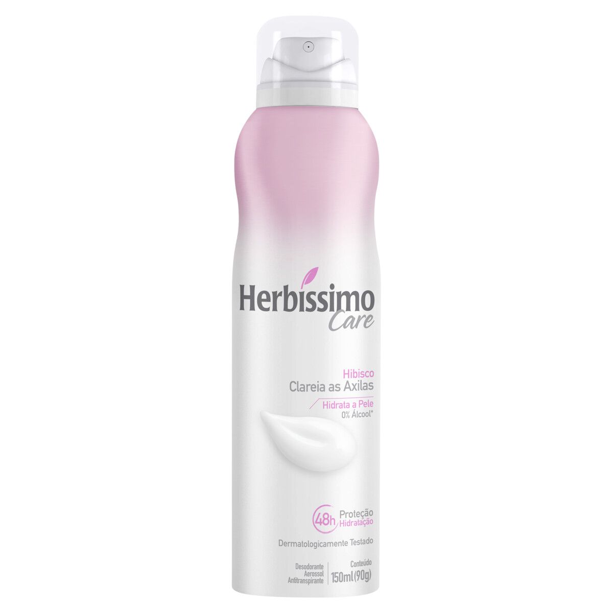 Desodorante Aerossol Herbíssimo Care Hibisco 150ml