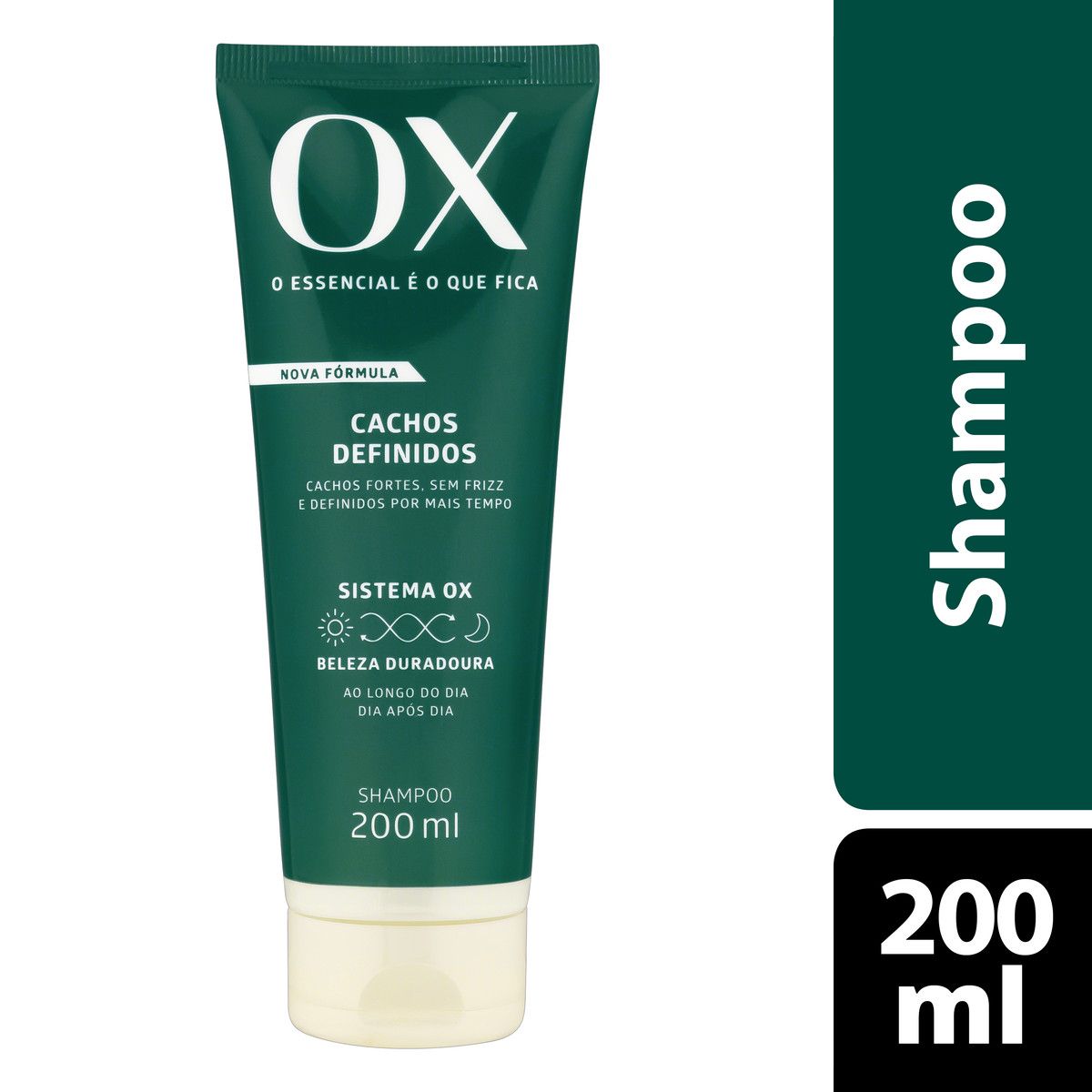 Shampoo OX Cosméticos Cachos Definidos Bisnaga 200ml