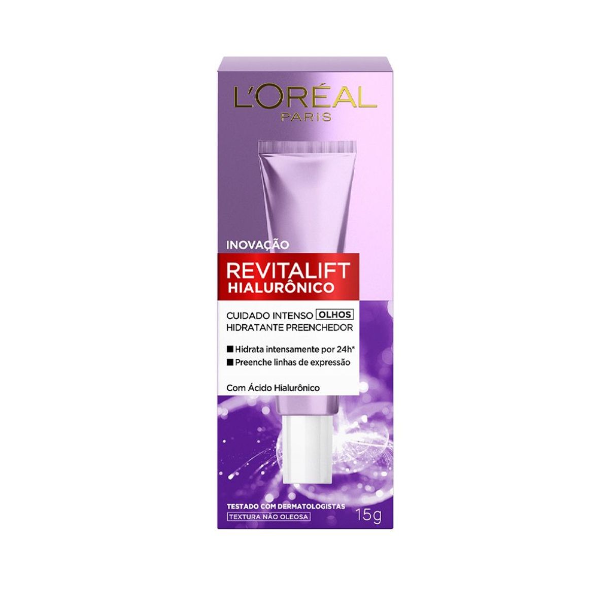 Creme Facial L'Oréal Paris Revitalif Hialurônico Olhos 15g
