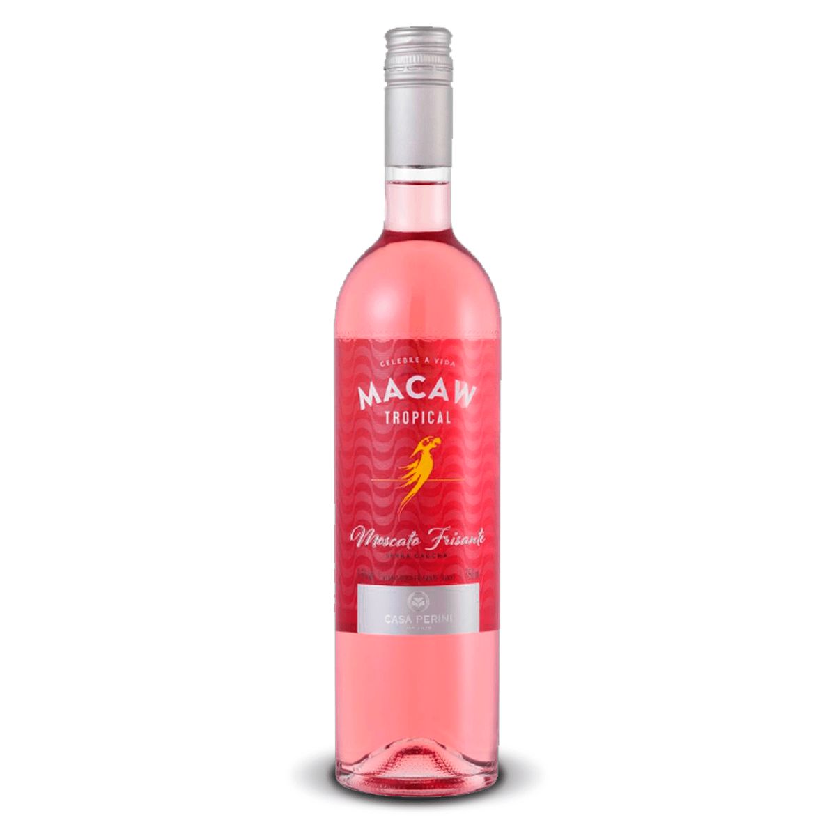 Vinho Macaw Tropical Moscato Frisante Rosé 750ml