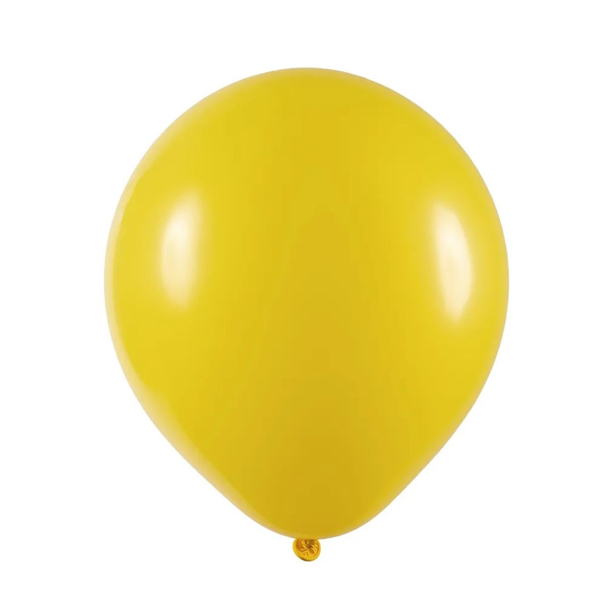 Balão Art Latex Buffet Nº 7 Liso Amarelo 50 Unidades