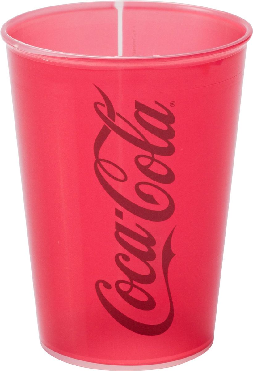 Copo Plástico Plasútil Coca Cola 320ml