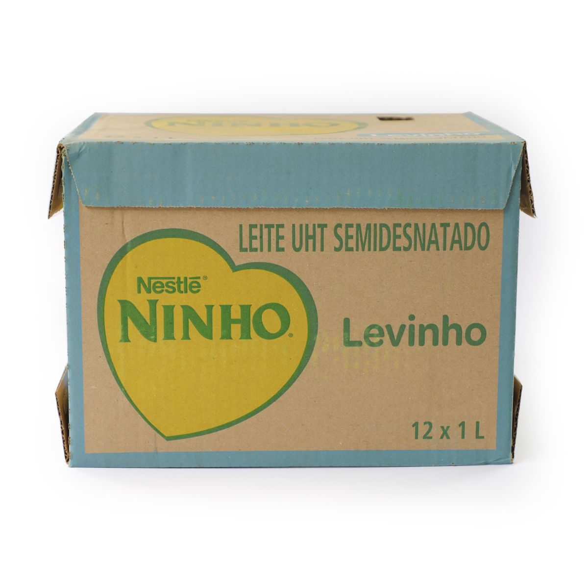 Leite Ninho UHT Semi Desnatado 1l (Pack com 12 und)