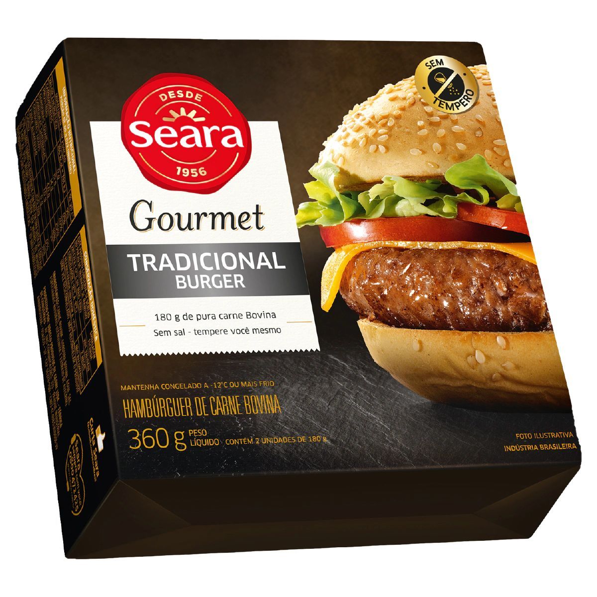 Hambúrguer Goumert Seara Tradicional Burger image number 1