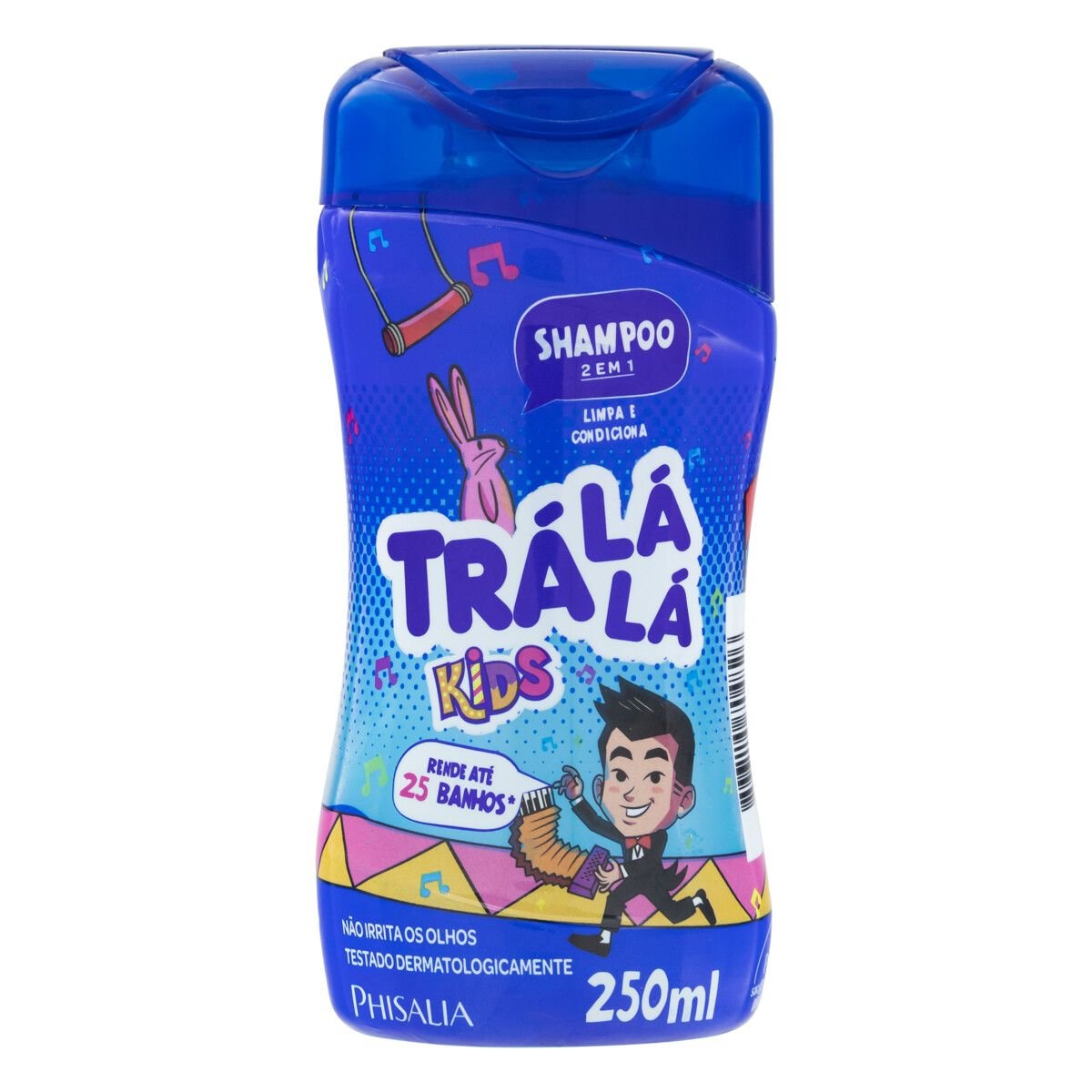 Shampoo 2 em 1 Menino Trá Lá Lá Kids Frasco 250ml