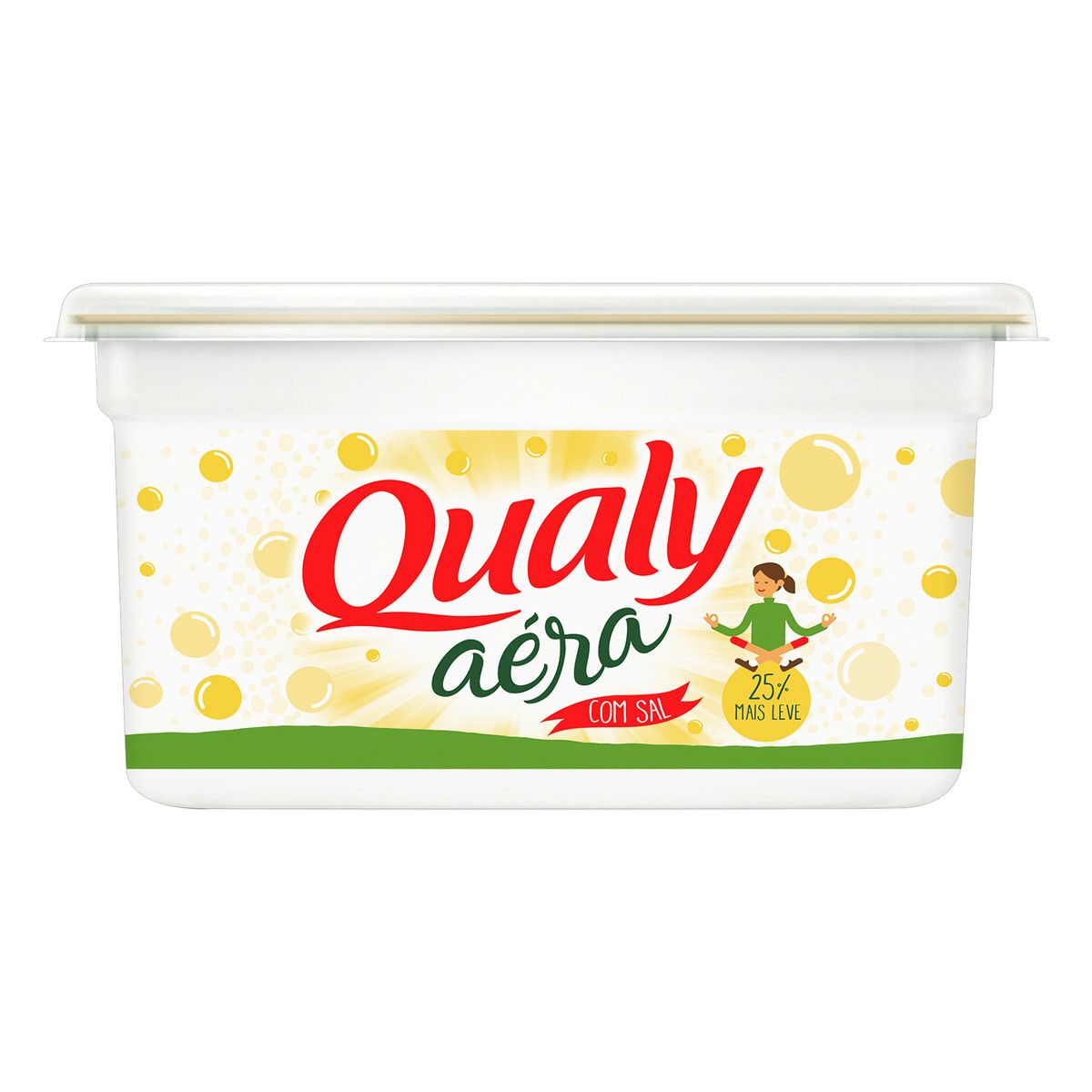Margarina com Sal Qualy Aéra Pote 500g image number 0