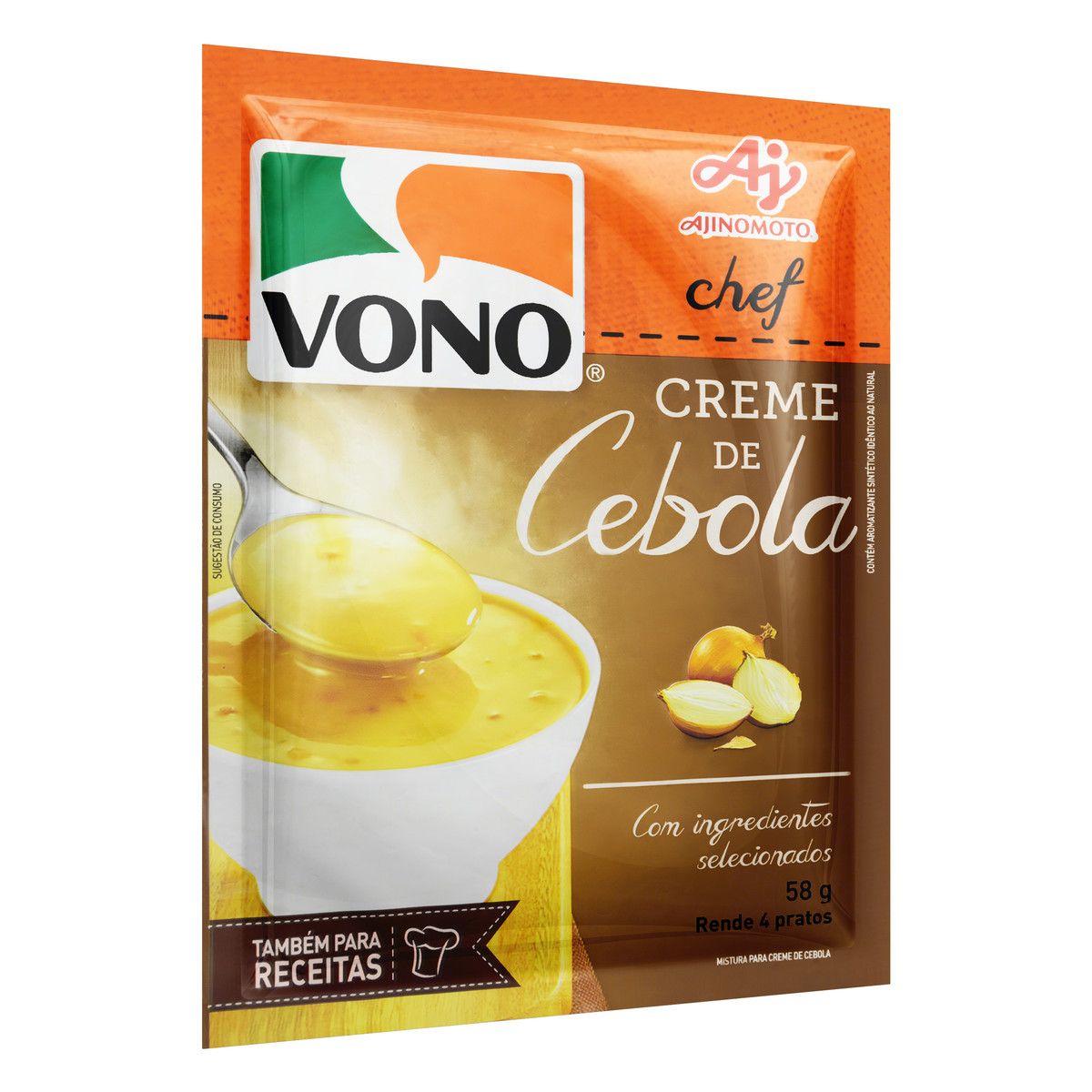 Creme Cebola Vono Chef Pacote 58g image number 3