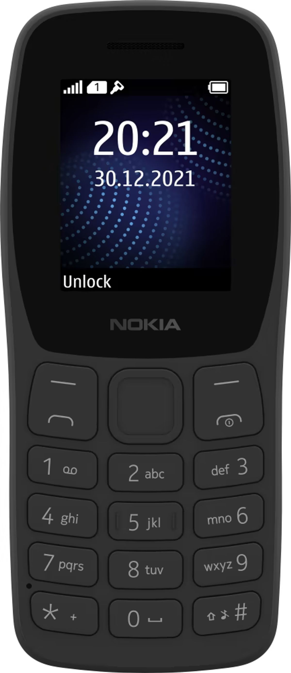 Celular Nokia 105 Preto NK093 Dual SIM image number 1