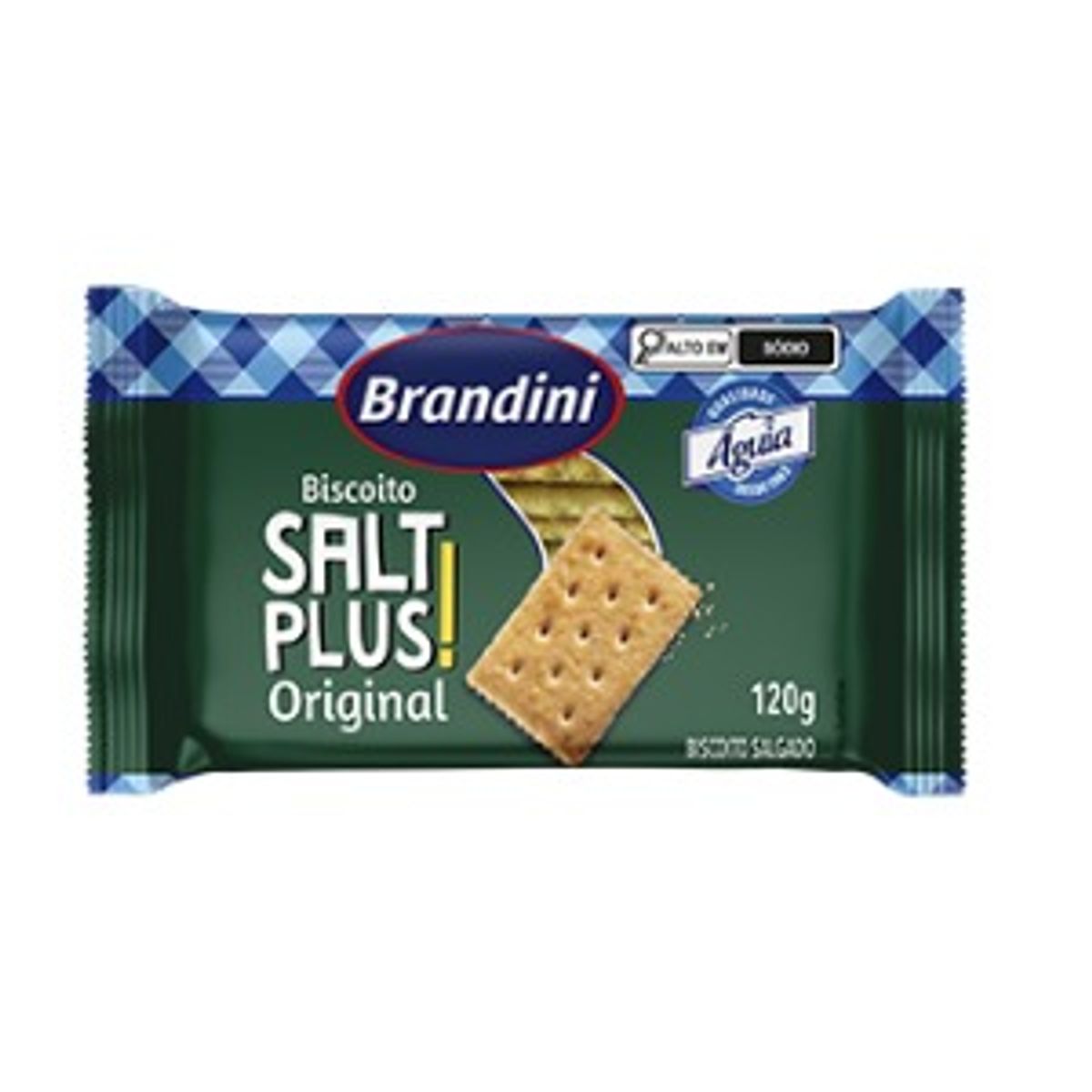 Biscoito Brandini Salt Plus Original 120g