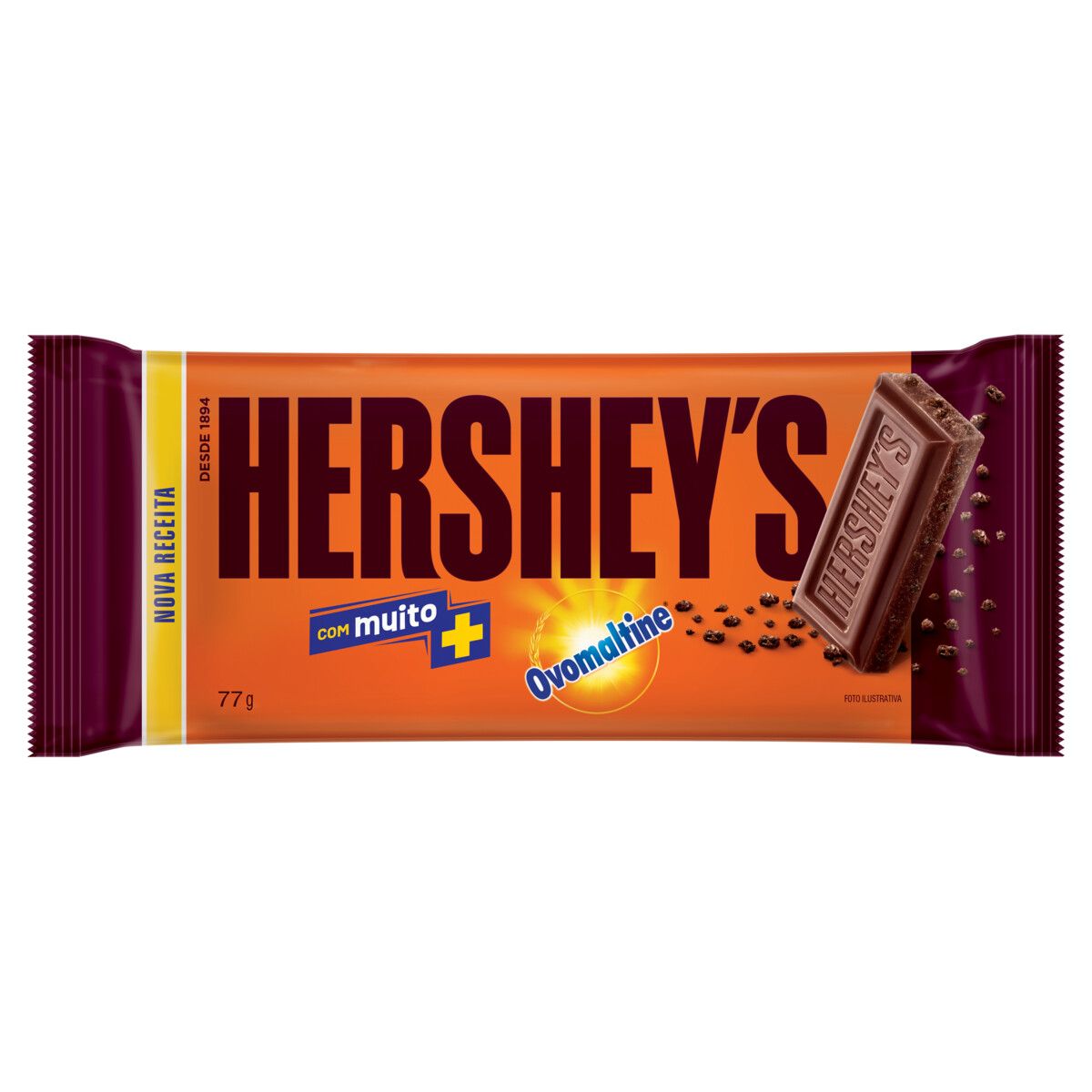 Chocolate Hershey's Ovomaltine 77g image number 0