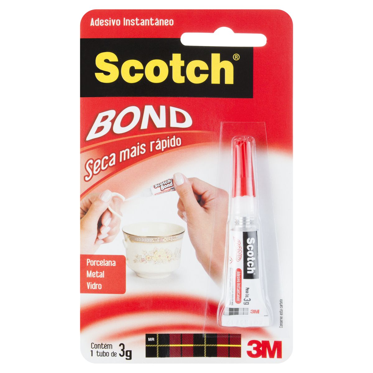 Adesivo Instantâneo Scotch Bond 3g image number 0