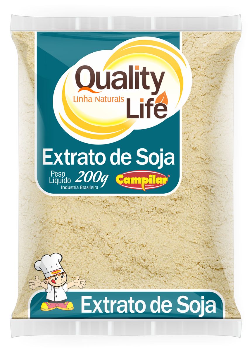 Extrato de Soja Quality Life 200g