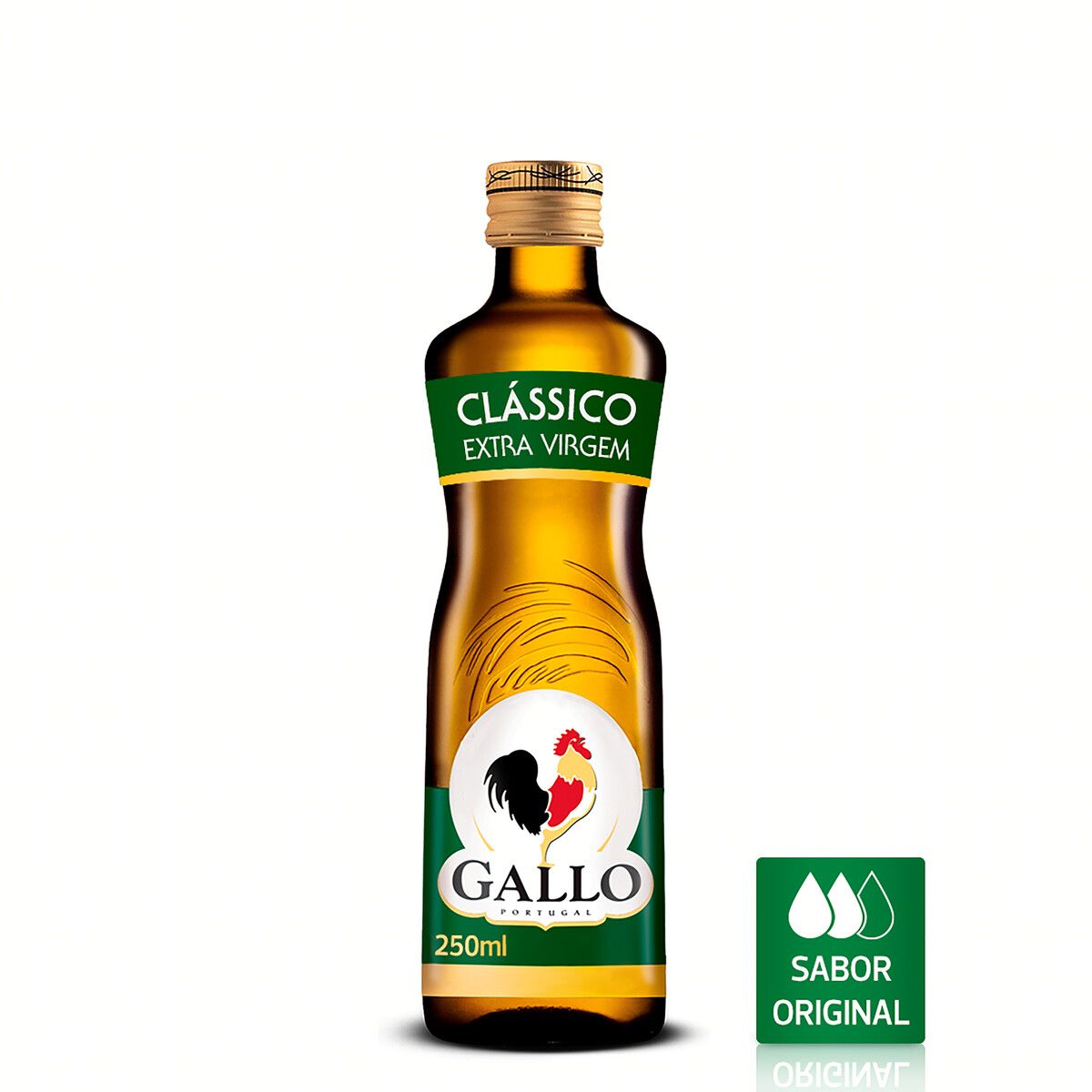 Azeite de Oliva Extra Virgem Clássico Gallo Vidro 250ml image number 1