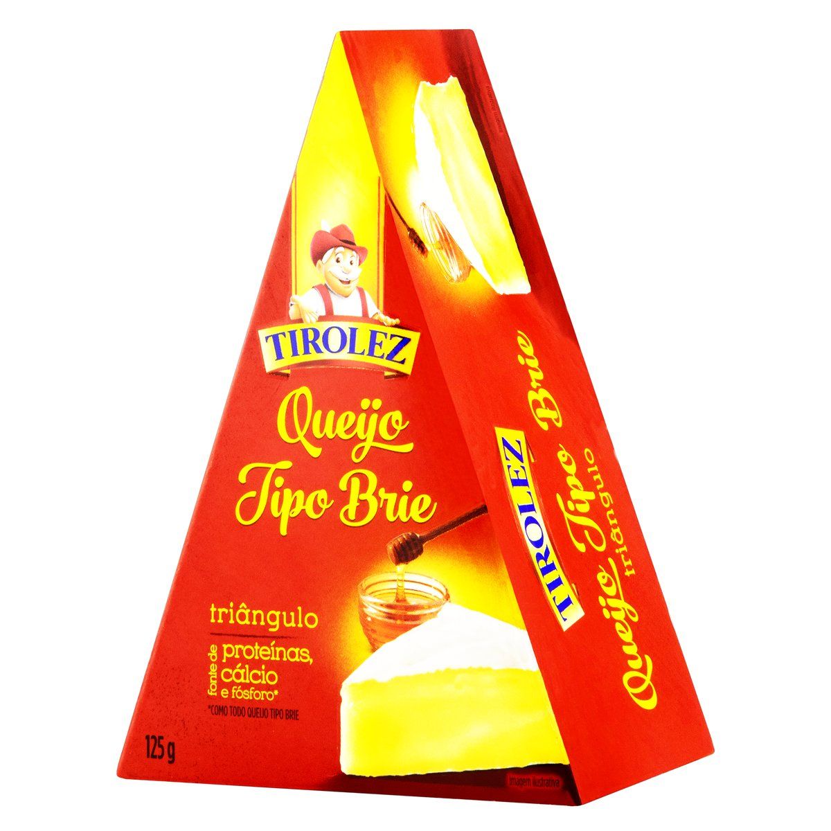 Queijo Brie Triângulo Tirolez 125g image number 2
