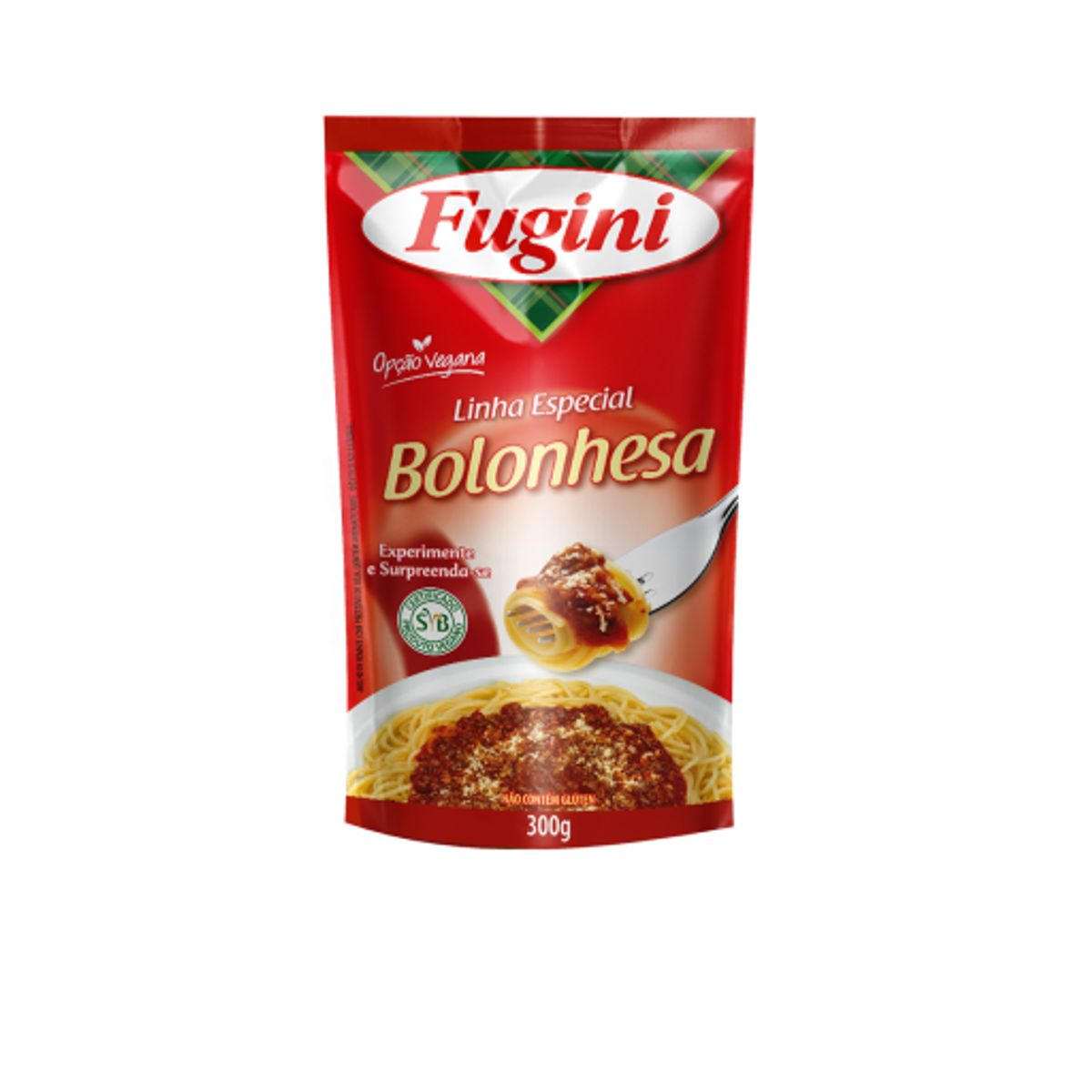 Molho de Tomate Fugini Bolonhesa Sachê 300g