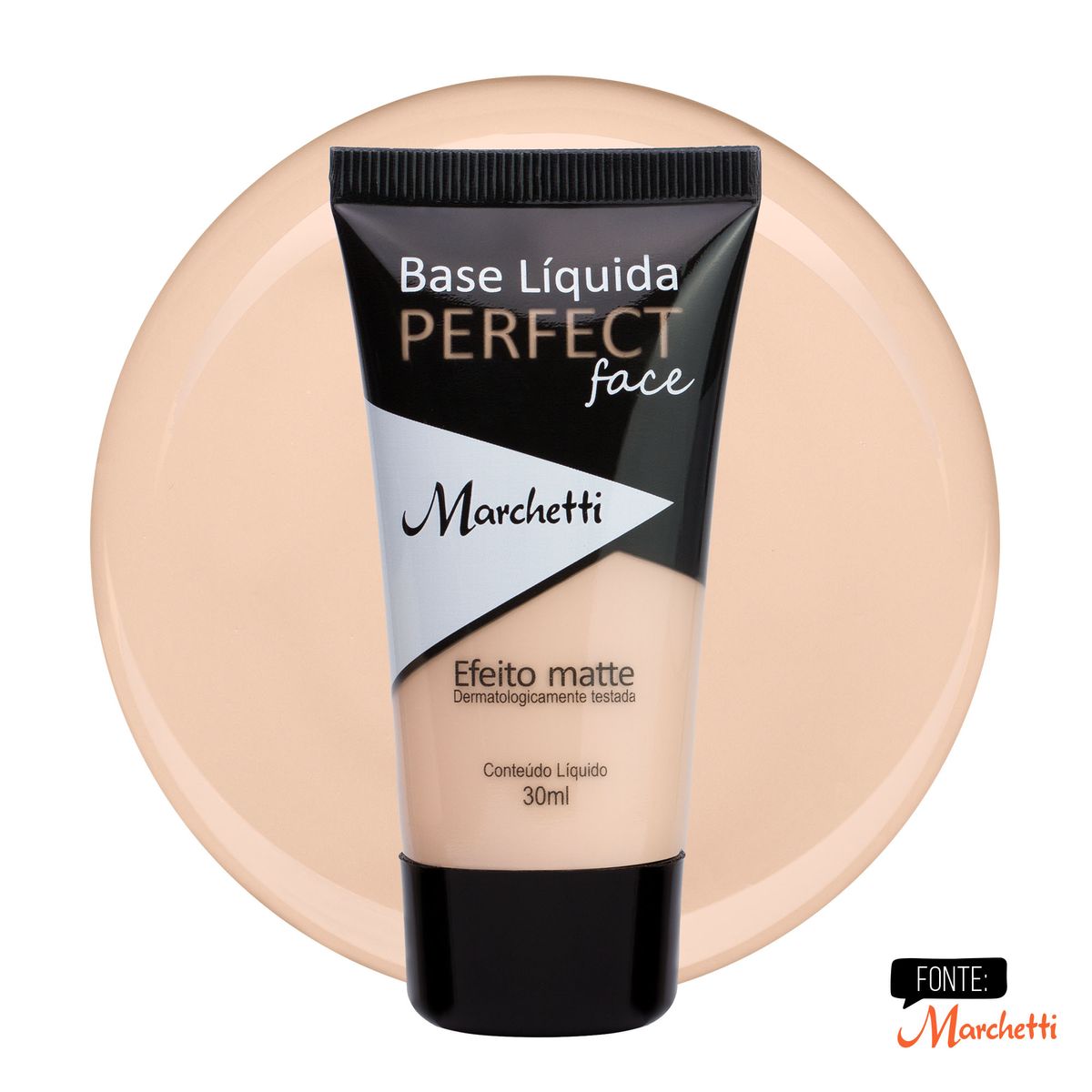 Base Líquida Marchetti Perfect Face 2 Bege 30ml image number 0