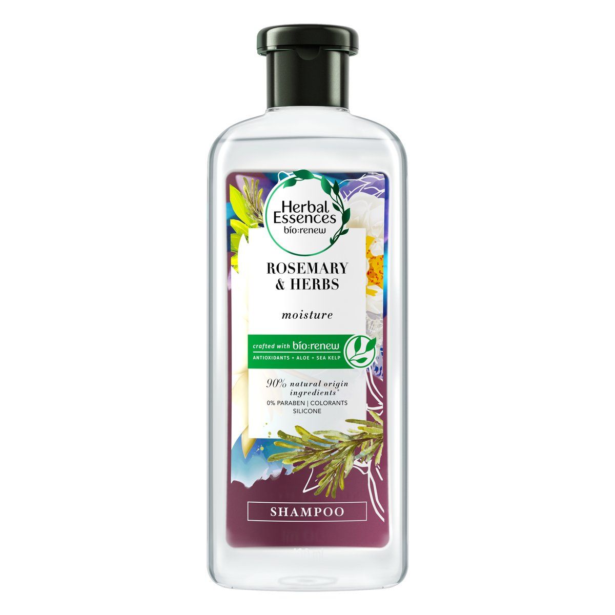 Shampoo Alecrim & Ervas Herbal Essences Bio:Renew Frasco 400ml