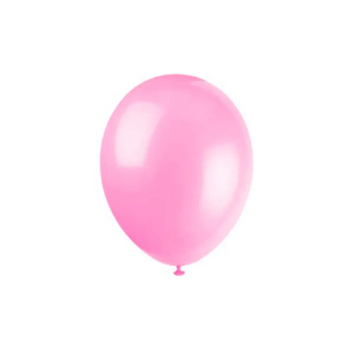 Balão Art Latex Buffet Nº 7 Liso Rosa Claro 50 Unidades