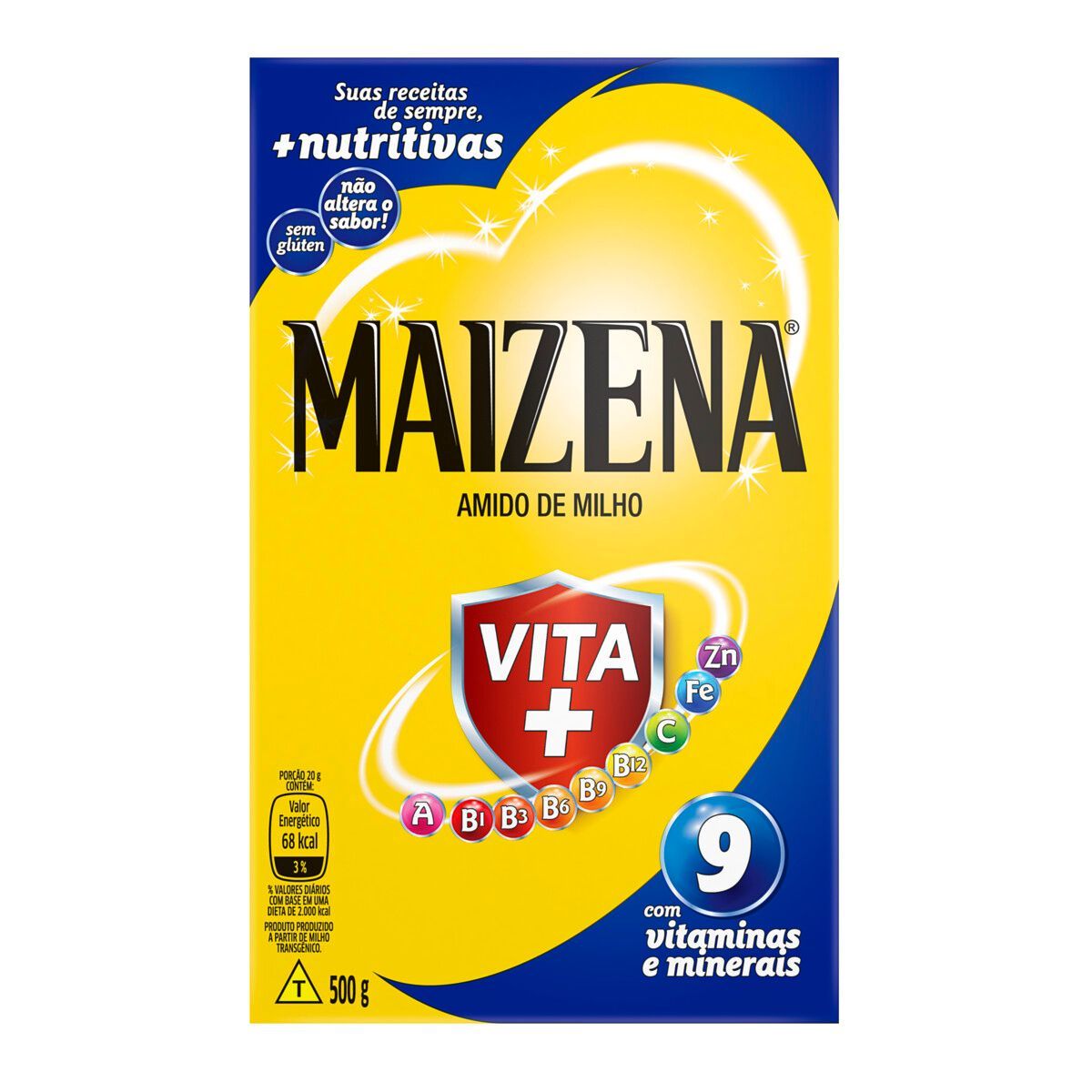 Amido de Milho Maizena Vitamina Vita+ 500g