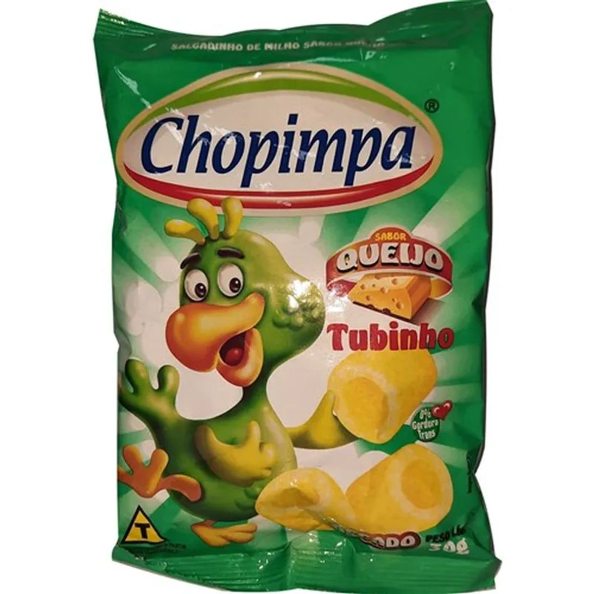 Salgadinho Chopimpa Tubinho sabor Queijo 30g