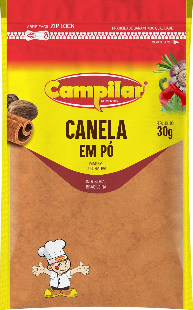Canela em Pó Campilar 30g image number 0