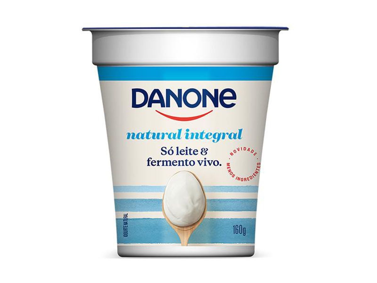 Iogurte Danone Natural Integral 160g image number 0