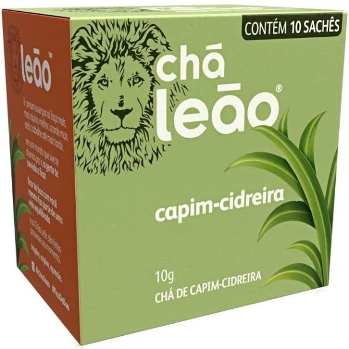 Chá Leão Sabor Capim-Cidreira 10g