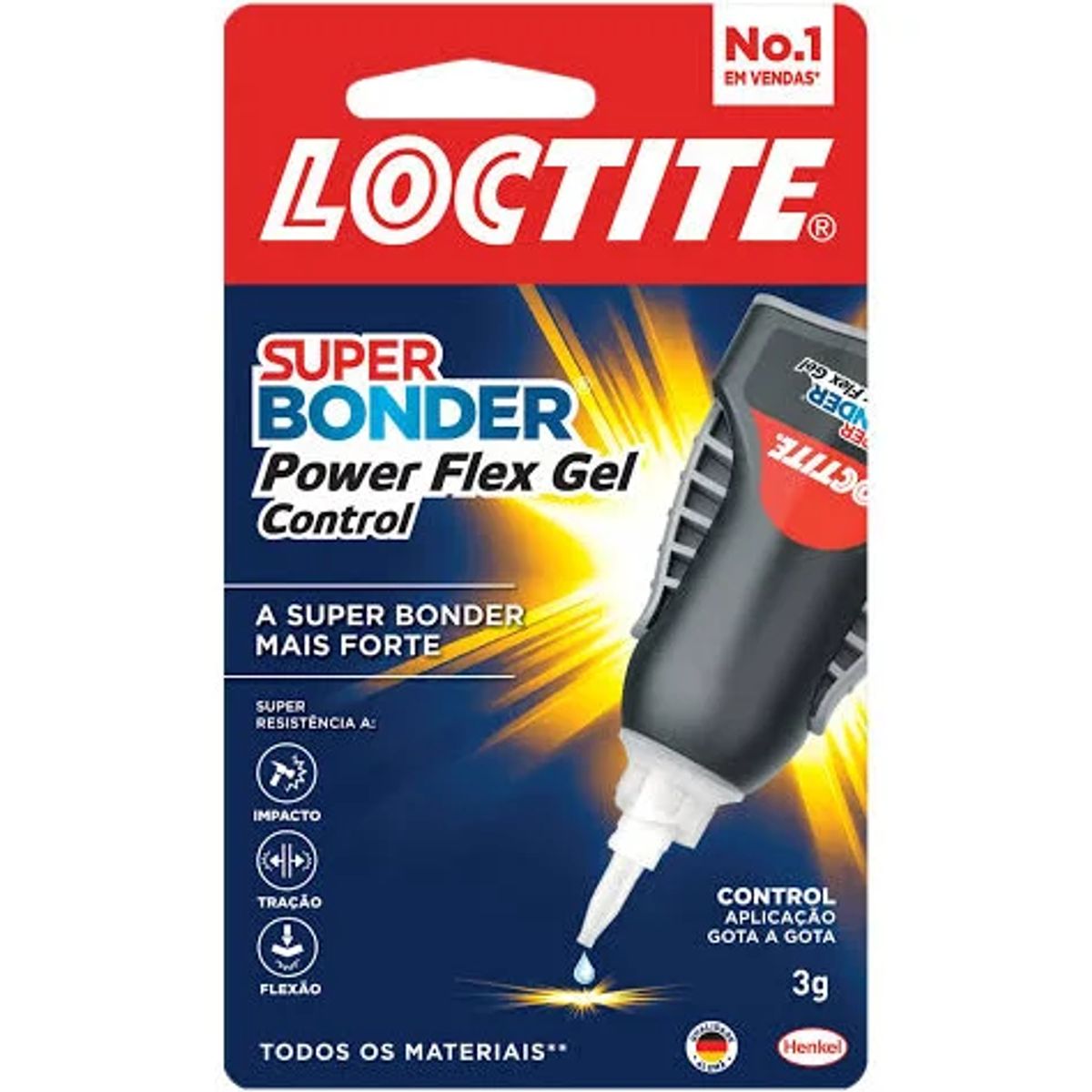 Cola Super Bonder Loctite Power Flex 3g image number 0