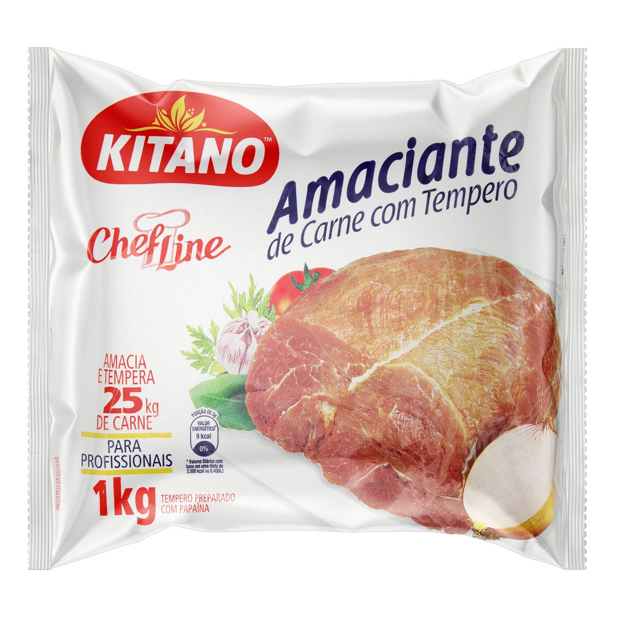 Amaciante de Carne Kitano Chef Line Pacote 1kg