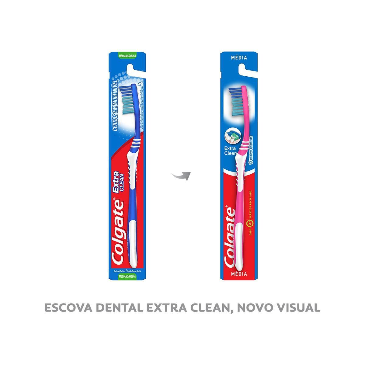Escova de Dente Colgate Extra Clean 1 unid image number 3