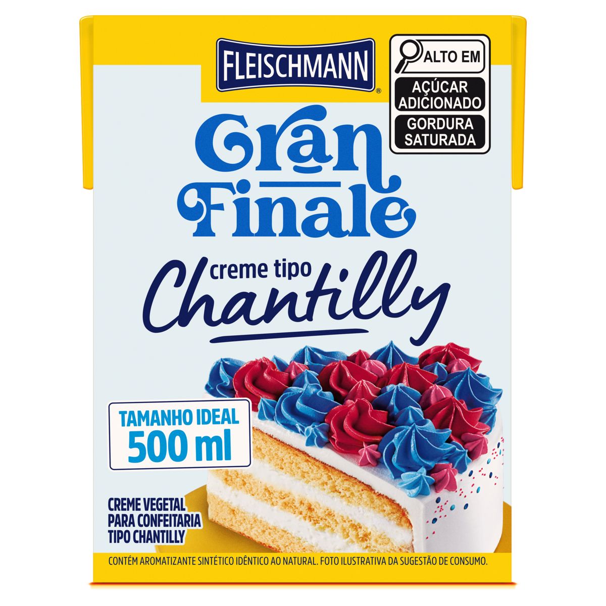 Creme Tipo Chantilly Gran Finale Caixa 500ml