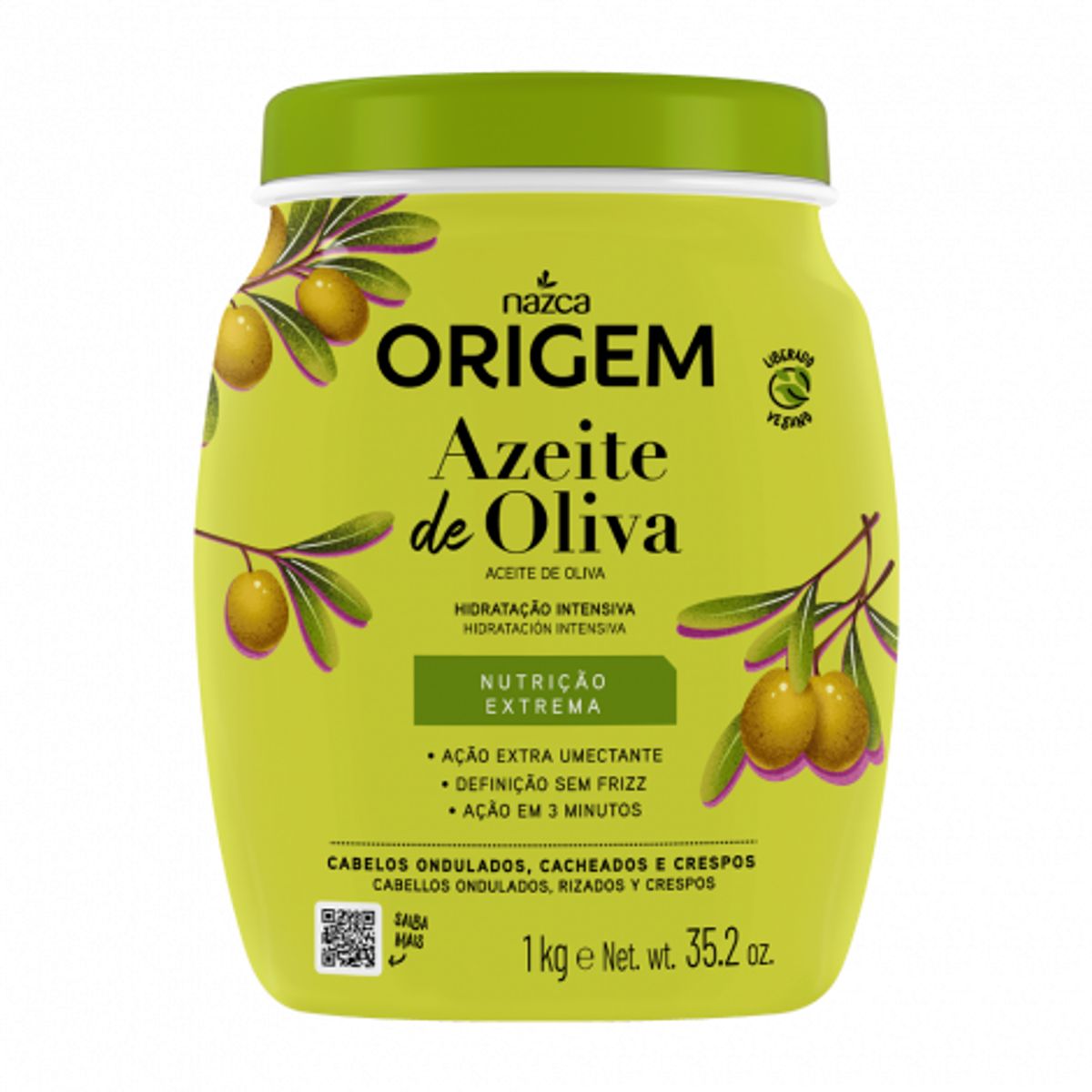 Creme Hidratação Origem Azeite de Oliva 1kg