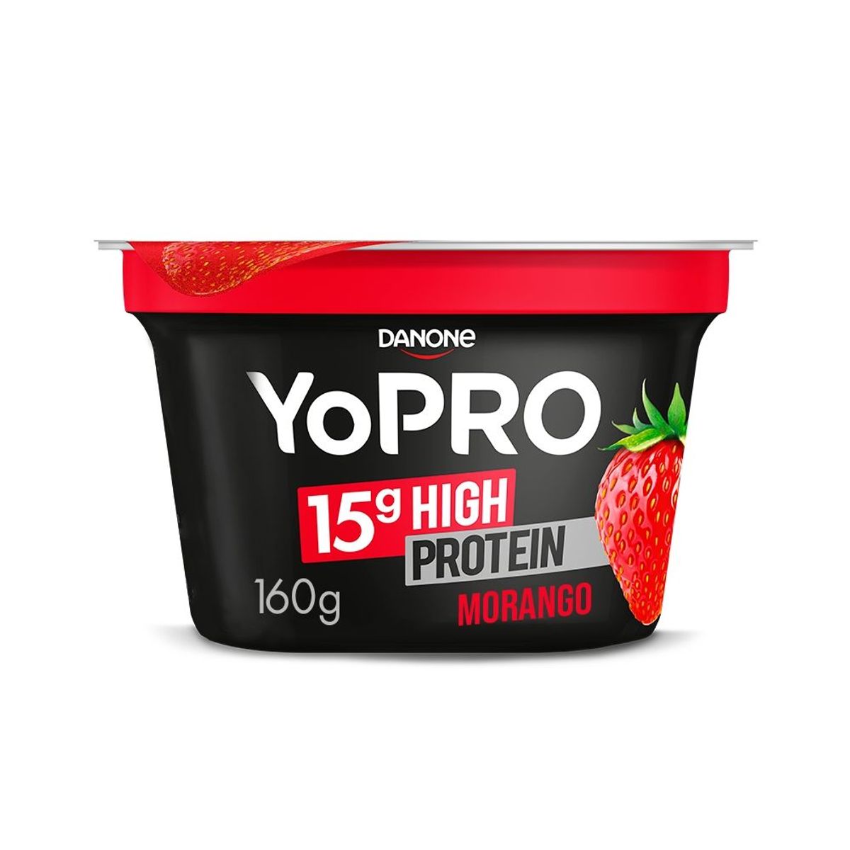Iogurte YoPRO Morango 15g de proteínas 160g