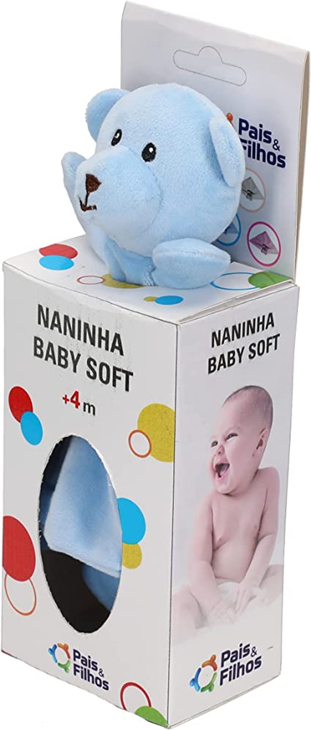 Naninha Pais&Filhos Baby Soft Azul