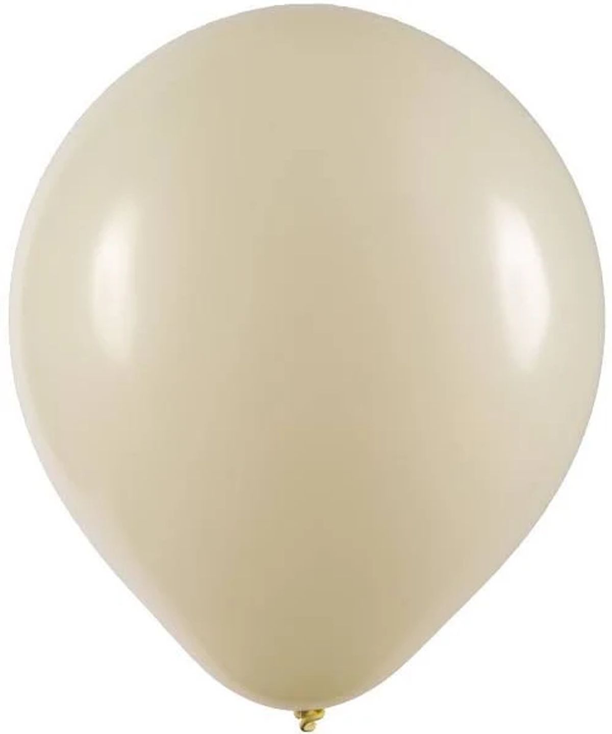 Balão Art Latex Buffet Nº 7 Liso Marfim 50 Unidades