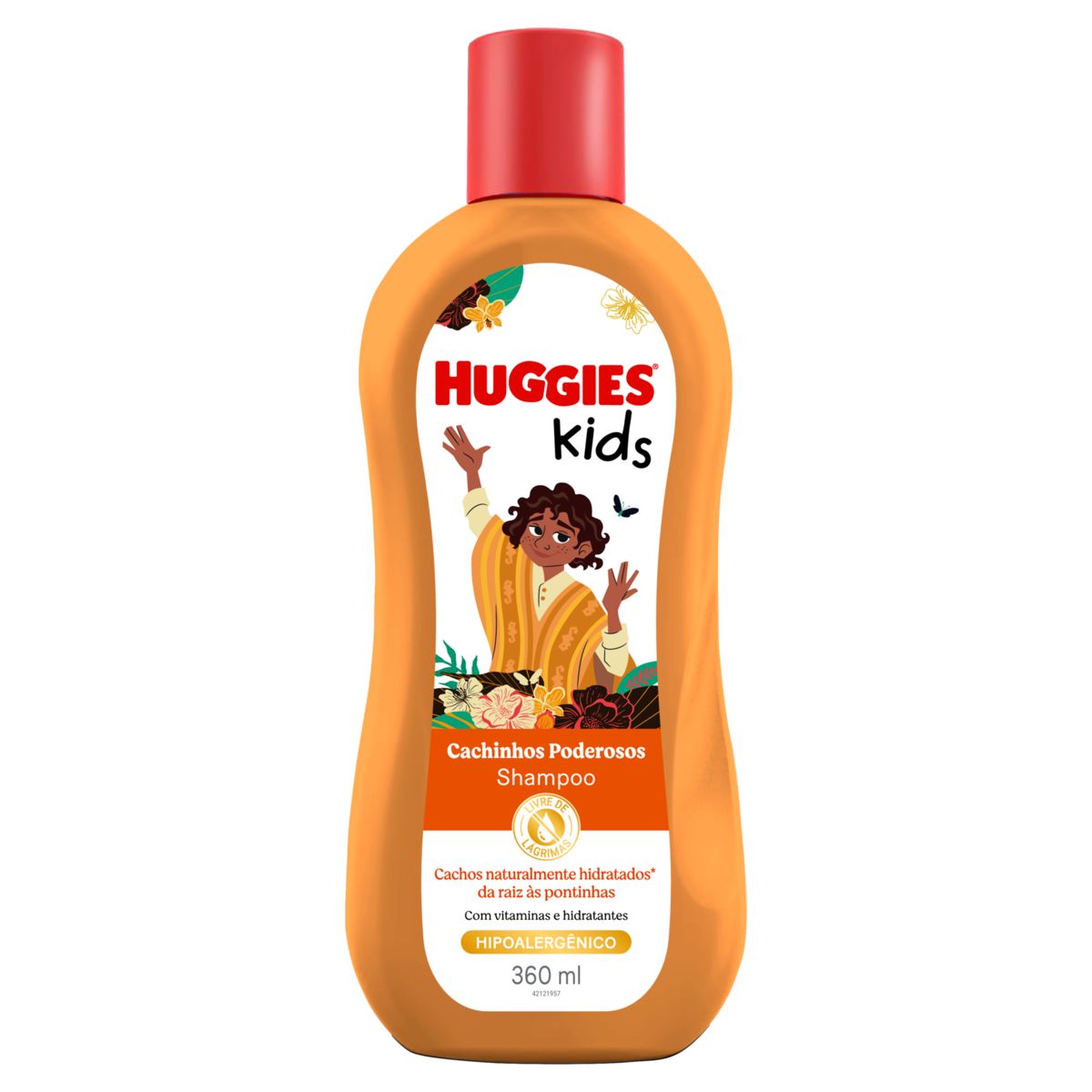 Shampoo Huggies Kids Cachinhos Poderosos Frasco 360ml