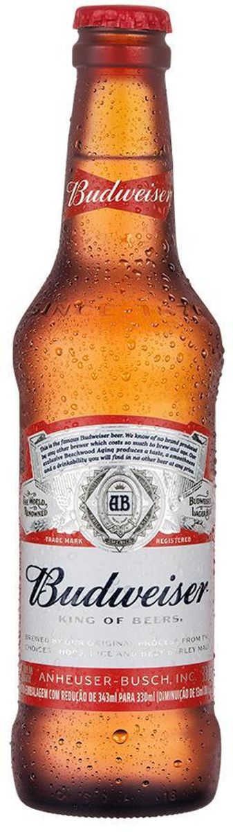 Cerveja Budweiser 330ml Long Neck