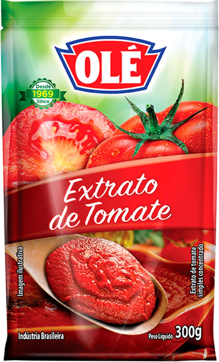 Extrato de Tomate Olé Sachê 300g image number 0