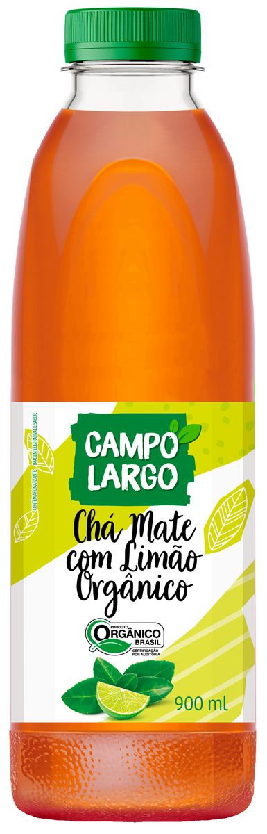 Chá Mate Orgânico Campo Largo Limão 1,35L