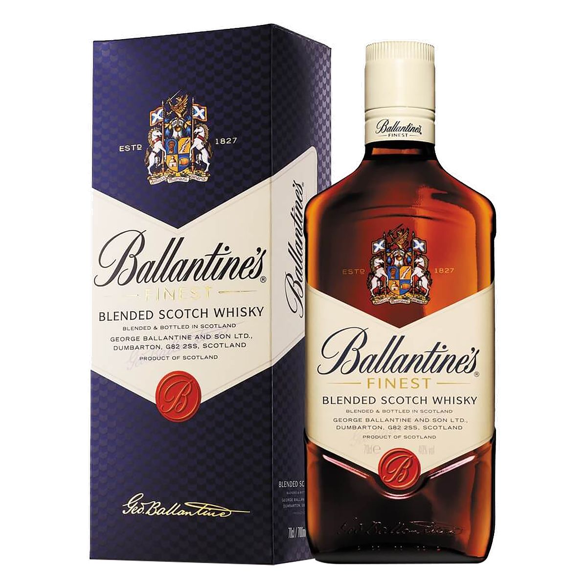 Whisky Ballantine's Finest Blended Garrafa 750ml image number 3