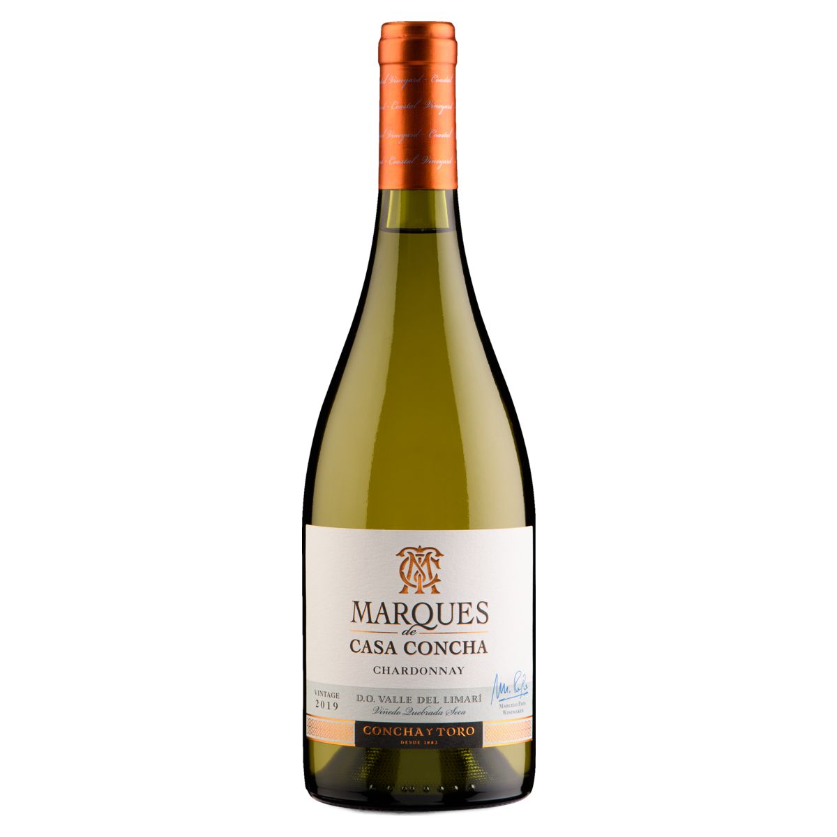 Vinho Branco Marques de Casa Concha Chardonnay Seco 750ml