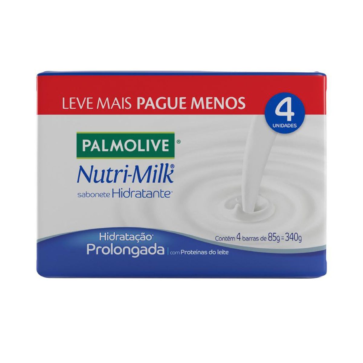 Sabonete Barra Palmolive Nutri-Milk Envoltório 340g image number 0
